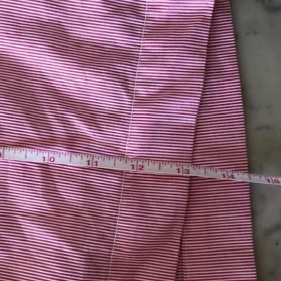RALPH LAUREN POLO Pink Seersucker Shorts 8 - Picture 14 of 16